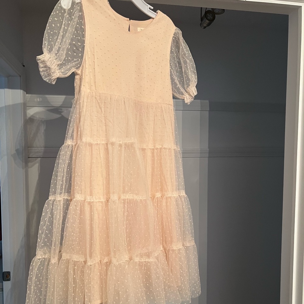 Noralee Dottie Dress - French Vanilla